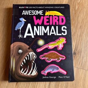 Elevate Awesome Weird Animals - Kids Learning Book 250 Amazing Facts